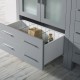 Sydney 42 Inch Vanity with Side Cabinet