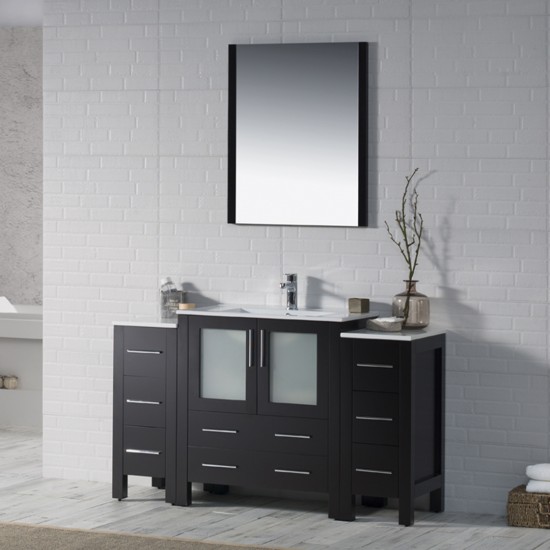 Sydney 54 Inch Vanity with Side Cabinet