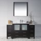 Sydney 60 Inch Vanity with Side Cabinet