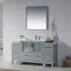 Sydney 60 Inch Vanity with Side Cabinet