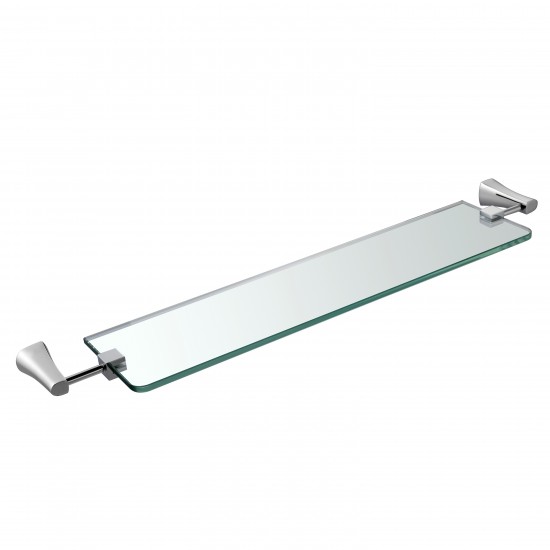 Blossom Glass Shelf – Chrome – BA02 407 01