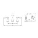 Wide Spread Lavatory Faucet – F01 115
