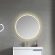 Orion 32″ Round LED Mirror with Frosted Side