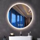 Orion 32″ Round LED Mirror with Frosted Side