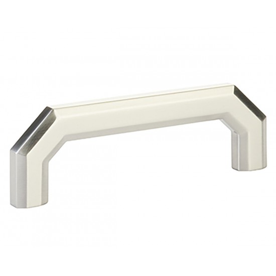 Emtek Hollywood Regency 4" Center-to-Center Riviera Cabinet Pull (Satin Nickel)