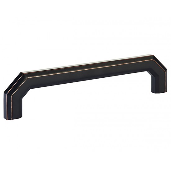 Emtek Hollywood Regency 6" Center-to-Center Riviera Cabinet Pull (Oil Rubbed Bronze)