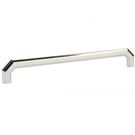 Emtek Hollywood Regency 10" Center-to-Center Riviera Cabinet Pull (Polished Nickel)