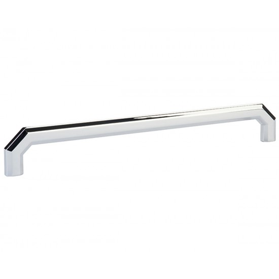 Emtek Hollywood Regency 10" Center-to-Center Riviera Cabinet Pull (Polished Chrome)