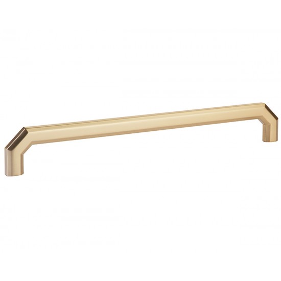 Emtek Hollywood Regency 10" Center-to-Center Riviera Cabinet Pull (Satin Brass)