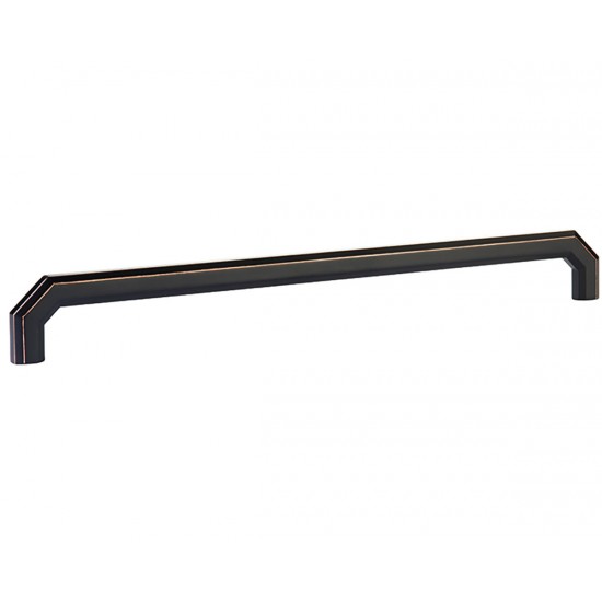 Emtek Hollywood Regency 12" Center-to-Center Riviera Cabinet Pull (Oil Rubbed Bronze)