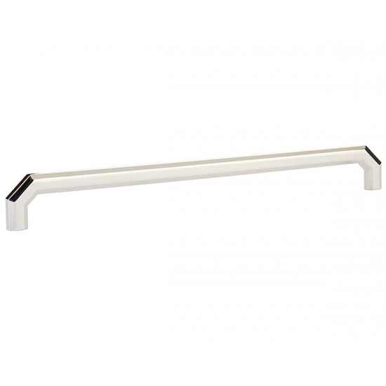 Emtek Hollywood Regency 12" Center-to-Center Riviera Cabinet Pull (Polished Nickel)