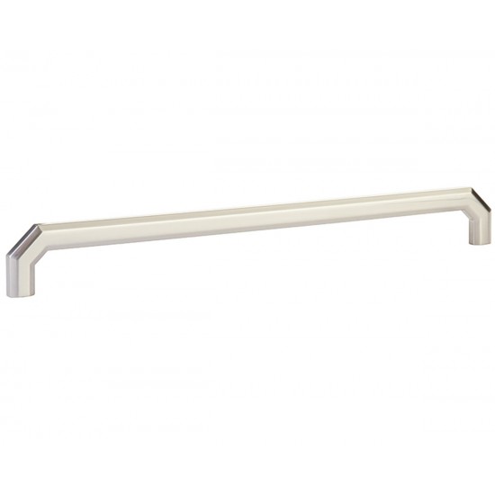 Emtek Hollywood Regency 12" Center-to-Center Riviera Cabinet Pull (Satin Nickel)