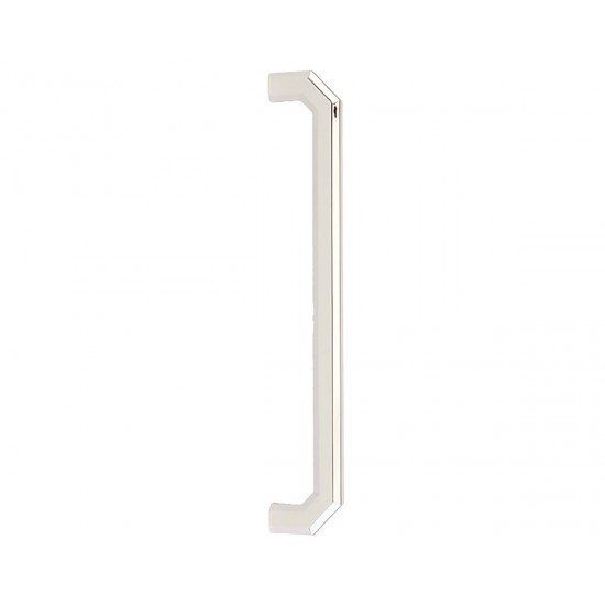 Emtek Hollywood Regency 12" Center-to-Center Riviera Appliance Pull (Polished Nickel)