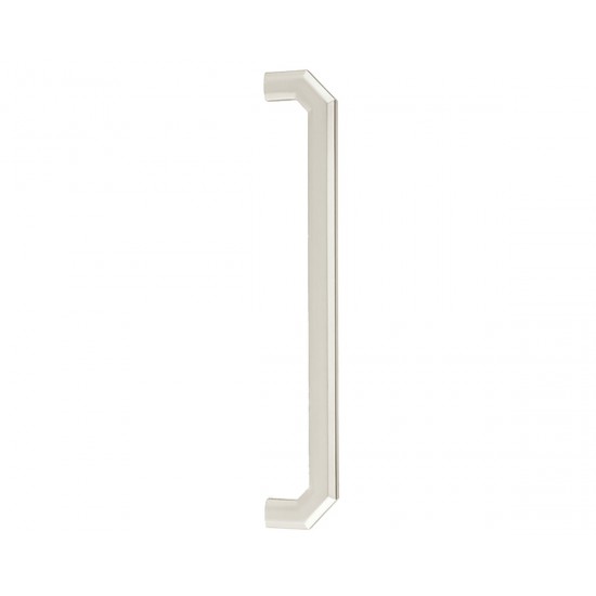 Emtek Hollywood Regency 12" Center-to-Center Riviera Appliance Pull (Satin Nickel)