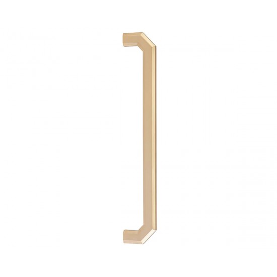 Emtek Hollywood Regency 12" Center-to-Center Riviera Appliance Pull (Satin Brass)