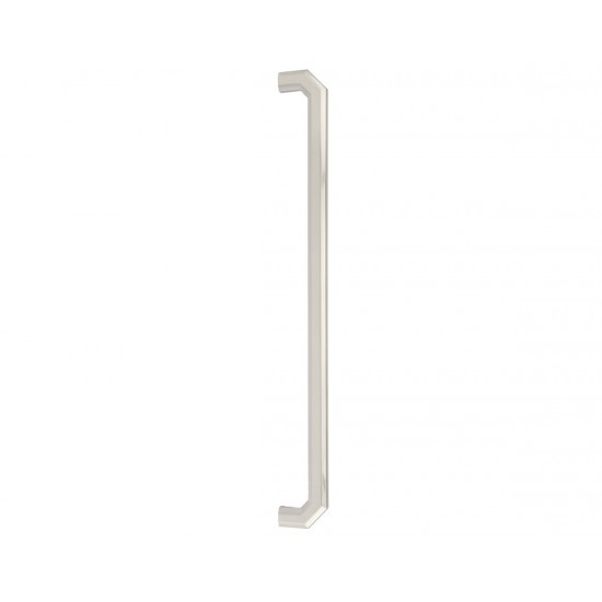 Emtek Hollywood Regency 18" Center-to-Center Riviera Appliance Pull (Satin Nickel)