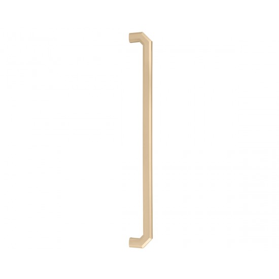 Emtek Hollywood Regency 18" Center-to-Center Riviera Appliance Pull (Satin Brass)