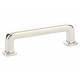 Emtek Timeless Classics 3-1/2" Center-to-Center Westridge Cabinet Pull (Polished Nickel)