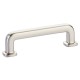 Emtek Timeless Classics 3-1/2" Center-to-Center Westridge Cabinet Pull (Satin Nickel)