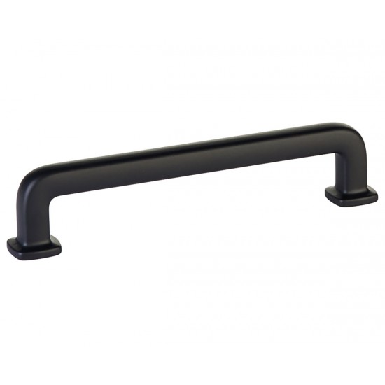 Emtek Timeless Classics 5" (128mm) Center-to-Center Westridge Cabinet Pull (Flat Black)