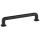 Emtek Timeless Classics 5" (128mm) Center-to-Center Westridge Cabinet Pull (Flat Black)