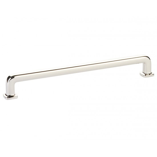 Emtek Timeless Classics 8" Center-to-Center Westridge Cabinet Pull (Polished Nickel)