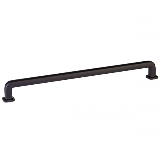 Emtek Timeless Classics 10" Center-to-Center Westridge Cabinet Pull (Flat Black)