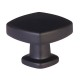 Emtek Timeless Classics 1-1/4" Kenter Cabinet Knob (Flat Black)