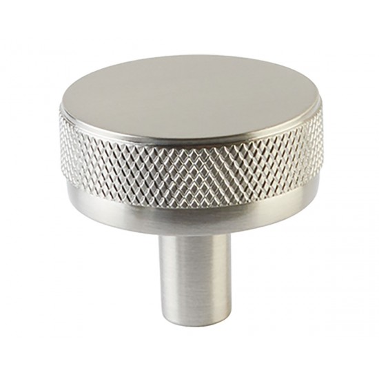 Emtek Select 1-1/4" Conical Knurled Cabinet Knob (Satin Nickel)