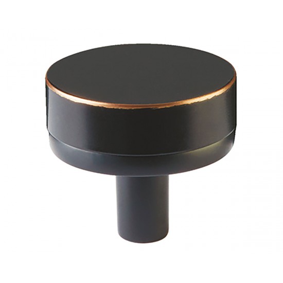 Emtek Select 1-1/4" Conical Smooth Cabinet Knob (Oil Rubbed Bronze)