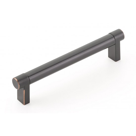 Emtek Select 5" (128mm) Center-to-Center Smooth Cabinet Pull (Oil Rubbed Bronze)