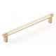 Emtek Select 8" c.c. Smooth Cabinet Pull (Satin Brass)