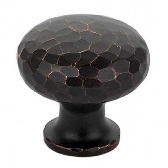 Emtek Arts and Crafts 1-1/4" Round Dimpled Cabinet Knob (Oil Rubbed Bronze)