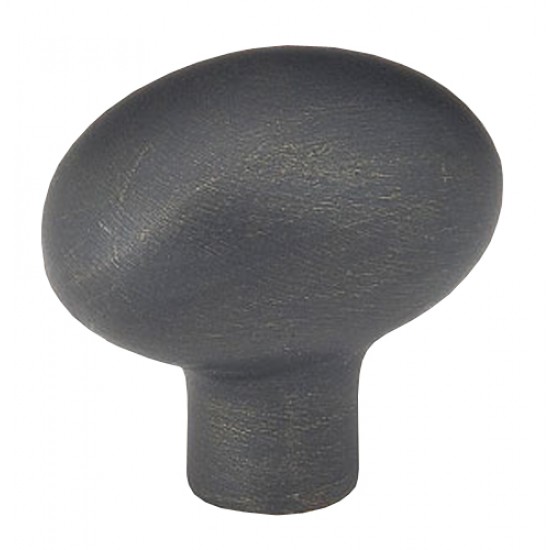 Emtek Bronze 1" Egg Cabinet Knob (Medium Bronze)