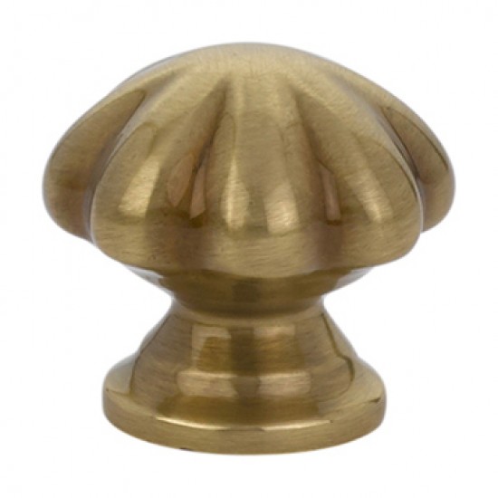 Emtek Solid Brass Melon 1-3/4" Wardrobe Cabinet Knob (French Antique)