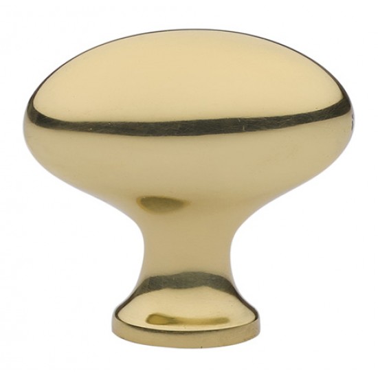 Emtek Solid Brass 1-3/4" Wardrobe Cabinet Knob (Unlacquered Brass)