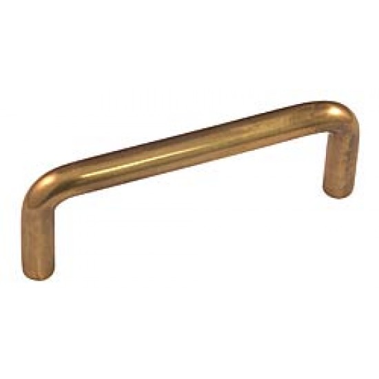 Emtek Solid Brass 4" c.c. Cabinet Pull (French Antique)