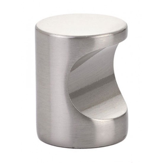 Emtek Contemporary Brass 1" Cabinet Finger Pull (Satin Nickel)