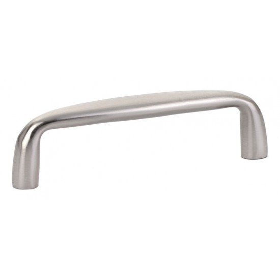 Emtek Contemporary Brass 3-1/2" (89mm) Center-to-Center Orbit Cabinet Pull (Satin Nickel)