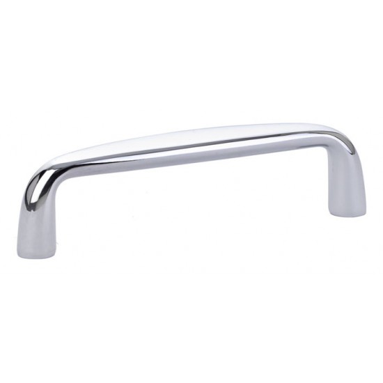 Emtek Contemporary Brass 3-1/2" c.c. Orbit Cabinet Pull (Polished Chrome)