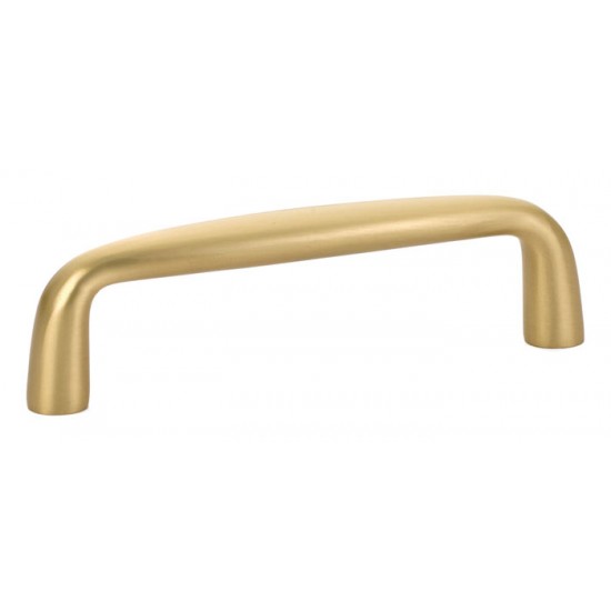 Emtek Contemporary Brass 3-1/2" (89mm) Center-to-Center Orbit Cabinet Pull (Satin Brass)