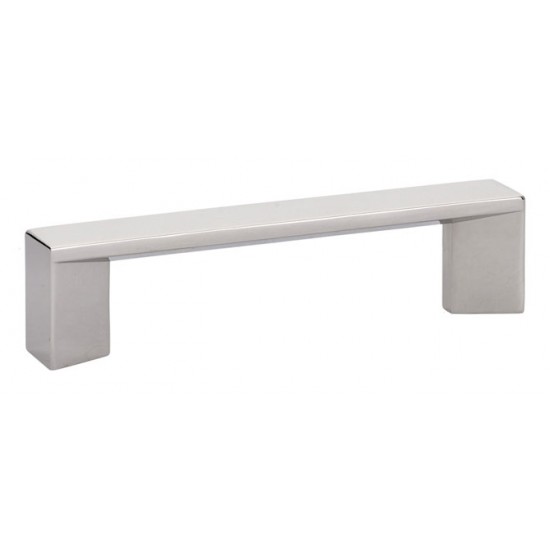 Emtek Contemporary 3-1/2" (89mm) Center-to-Center Trinity Cabinet Pull (Polished Nickel)