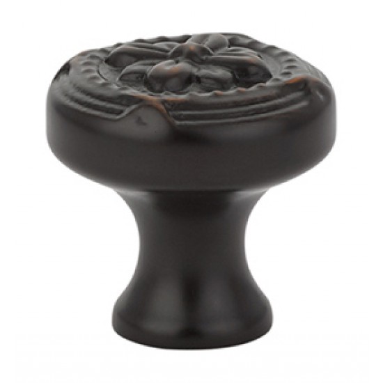 Emtek Ribbon and Reed 1-1/4" (32mm) Knob (Oil Rubbed Bronze)