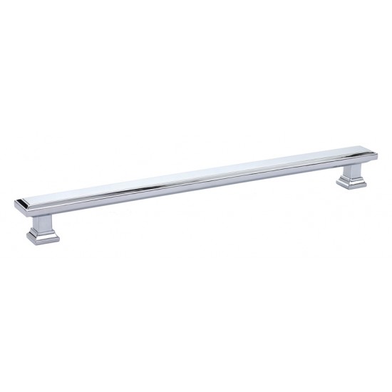 Emtek Geometric 10" Center-to-Center Rectangular Pull (Polished Chrome)