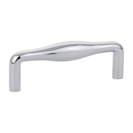 Emtek Mid-Century Modern 3-1/2" Center-to-Center Dane Pull (Polished Chrome)