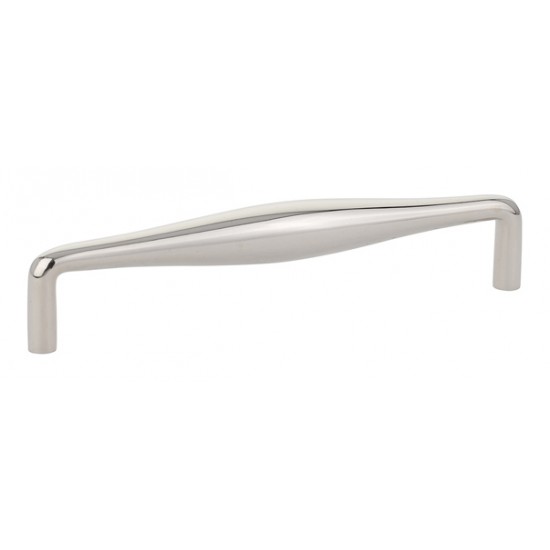 Emtek Mid-Century Modern 6" Center-to-Center Dane Pull (Polished Nickel)