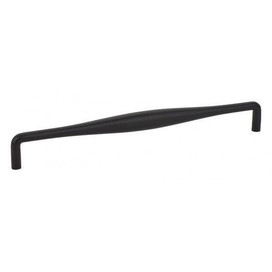 Emtek Mid-Century Modern 10" Center-to-Center Dane Pull (Flat Black)