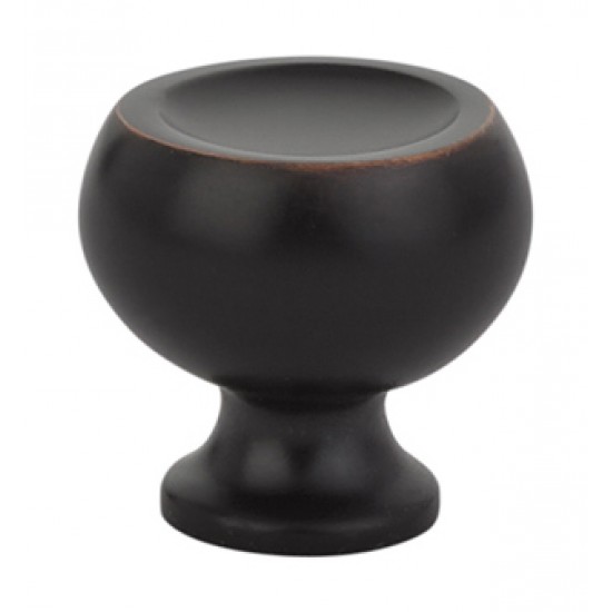 Emtek Mid-Century Modern 1" Atomic Knob (Oil Rubbed Bronze)