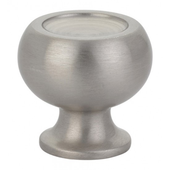 Emtek Mid-Century Modern 1-5/8" Atomic Knob (Satin Nickel)