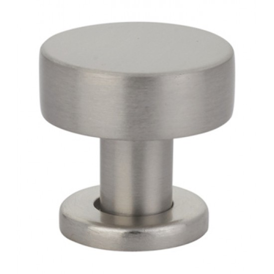 Emtek Mid-Century Modern 1-1/4" Cadet Knob (Satin Nickel)